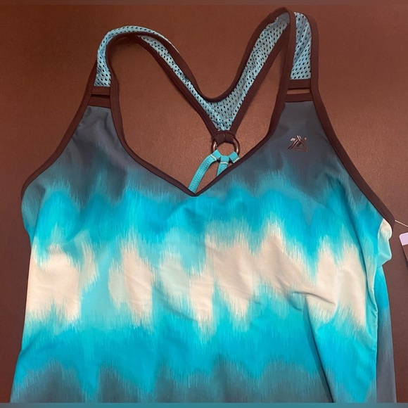 ZeroXposur 2 Piece Tankini & Swim Skort Swimsuit Set Women’s Size Large - Picture 5 of 13